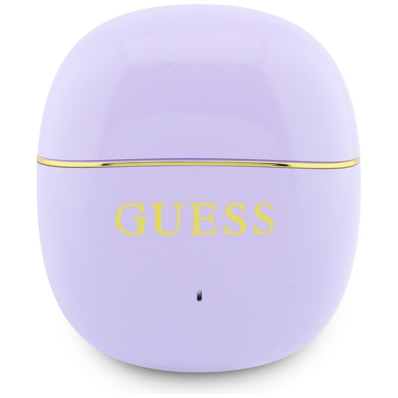Casti Bluetooth Guess Glossy Gold Line Classic, mov, GUTWSG3HGECU