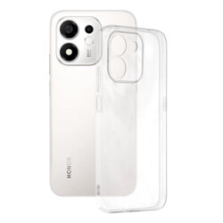 Husa Honor 600 Smart Techsuit Clear Silicone, transparenta