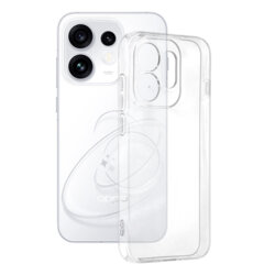 Husa Oppo Reno16 Techsuit Clear Silicone, transparenta
