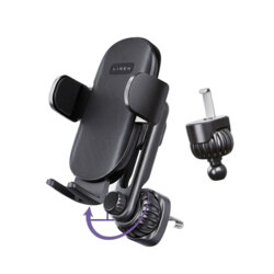 Suport auto pentru telefon, universal Lisen, negru