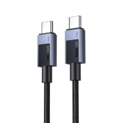 Cablu de date Type-C Fast Charge 100W, 1m Ugreen, gri, 45063