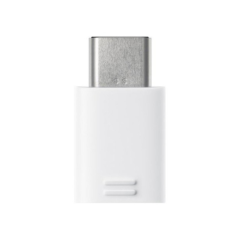 Adaptor Micro-USB la Type-C Samsung, alb, bulk, EE-GN930BW