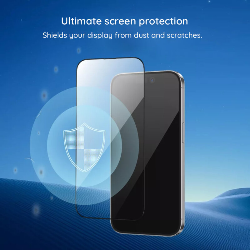 Folie Samsung Galaxy A57 5G Blueo 2.5D Silk Full Cover HD Glass, negru