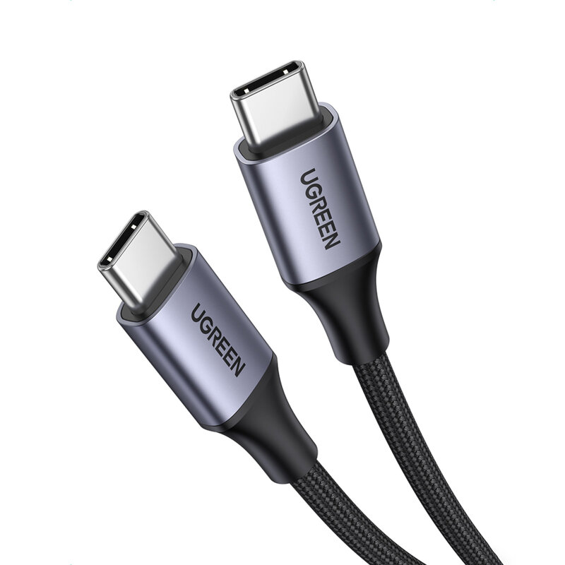Cablu de date Type-C Super Fast Charge 240W, 1m Ugreen, gri, 15311