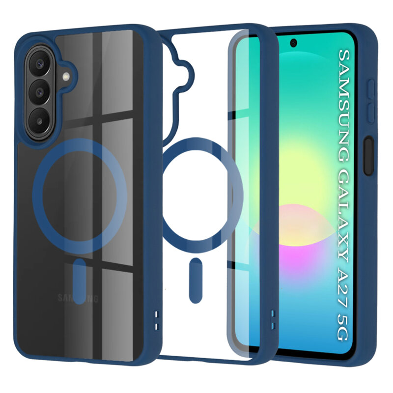 Husa Samsung Galaxy A27 5G Techsuit MagSafe Pro, albastru