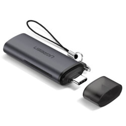 Card reader USB-C, SD, TF Ugreen, 5Gbps, gri, 50704