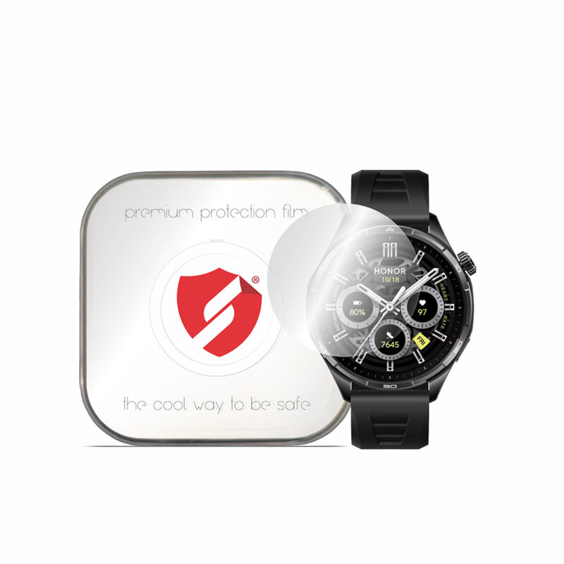 [Pachet 4x] Folie regenerabila premium Honor Watch 6 Smart Protection Classic, transparenta