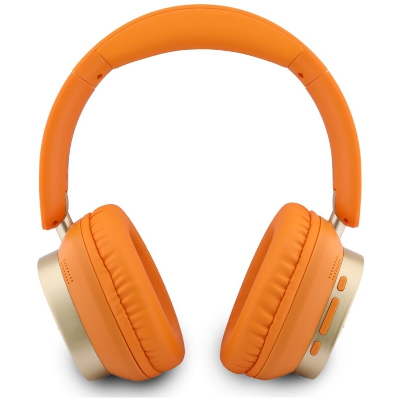 Casti Bluetooth Guess Rectangle Metal Script, oranj, GUBHV28HGCSMO