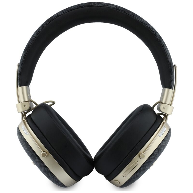 Casti Bluetooth Guess Metal 4G Script Logo, negru, GUBHP72P4SMDK