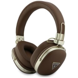 Casti Bluetooth Guess Grained Triangle Logo, maro, GUBHP72PGTCSW