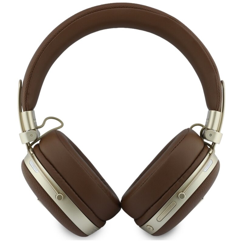 Casti Bluetooth Guess Grained Triangle Logo, maro, GUBHP72PGTCSW