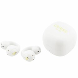 Casti sport Guess Mini Classic, alb, GUTWSW85LEEH