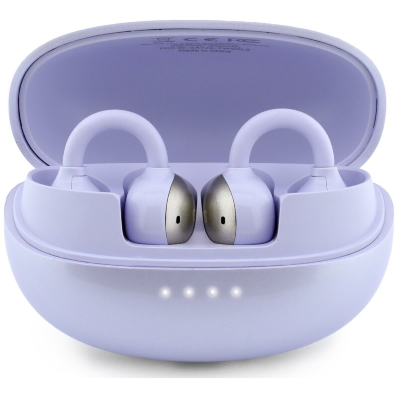 Casti wireless Bleuetooth 5.4, 300mAh Guess Metalic Finish, mov