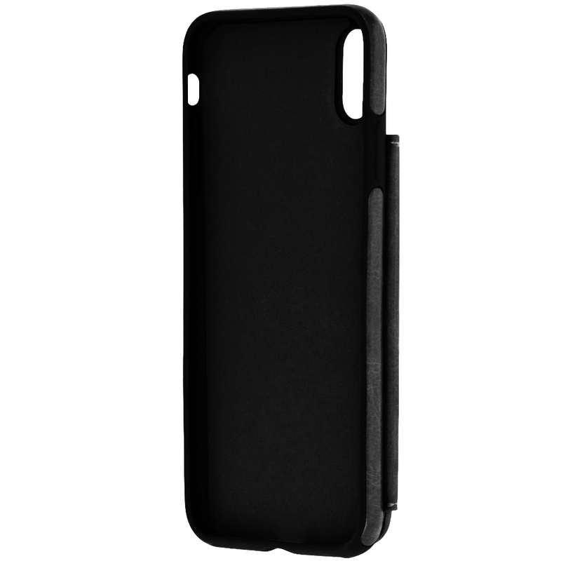 Bumper iPhone XS Max Mobster Wallet - Negru