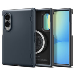 Husa Samsung Galaxy Z Fold8 Spigen Slim Armor Pro MagFit, albastru