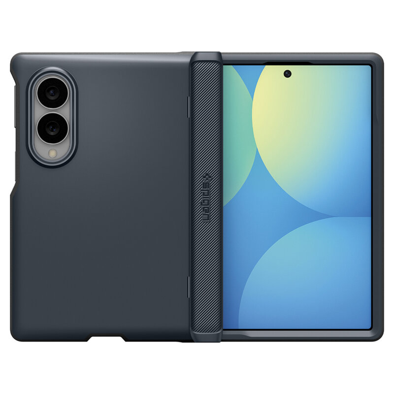 Husa Samsung Galaxy Z Fold8 Spigen Slim Armor Pro MagFit, albastru