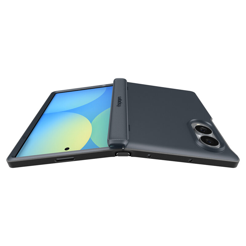 Husa Samsung Galaxy Z Fold8 Spigen Slim Armor Pro MagFit, albastru