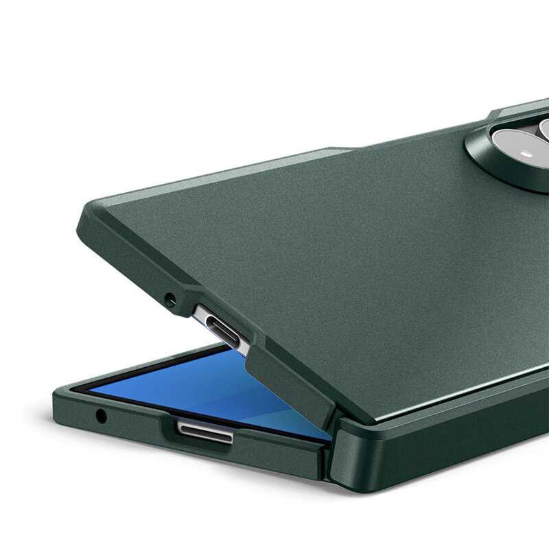 Husa Samsung Galaxy Z Fold8 Ultra Spigen Tough Armor Pro MagSafe, verde