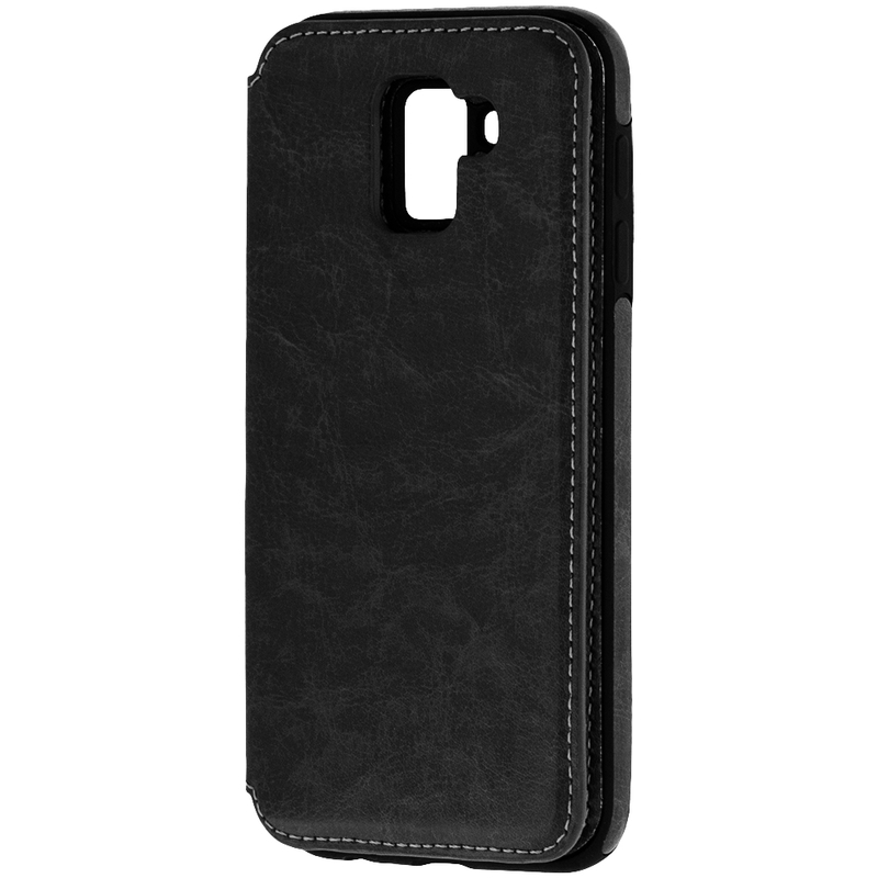 Bumper Samsung Galaxy J6 2018 Mobster Wallet - Negru