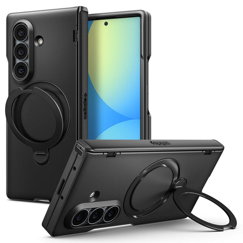 Husa Samsung Galaxy Z Fold8 Ultra Spigen Slim Armor Pro S MagSafe, negru