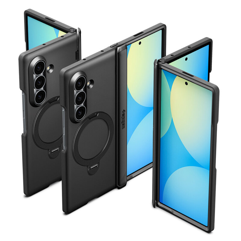 Husa Samsung Galaxy Z Fold8 Ultra Spigen Slim Armor Pro S MagSafe, negru