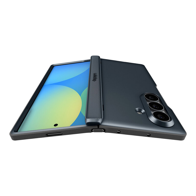 Husa Samsung Galaxy Z Fold8 Ultra Spigen Slim Armor Pro MagSafe, albastru