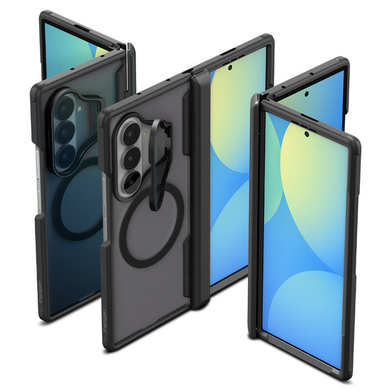 Husa Samsung Galaxy Z Fold8 Ultra Spigen Optik Armor Pro MagSafe, negru