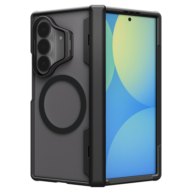 Husa Samsung Galaxy Z Fold8 Ultra Spigen Optik Armor Pro MagSafe, negru