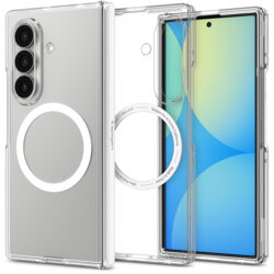 Husa Samsung Galaxy Z Fold8 Ultra Spigen Ultra Hybrid Pro MagSafe, transparenta