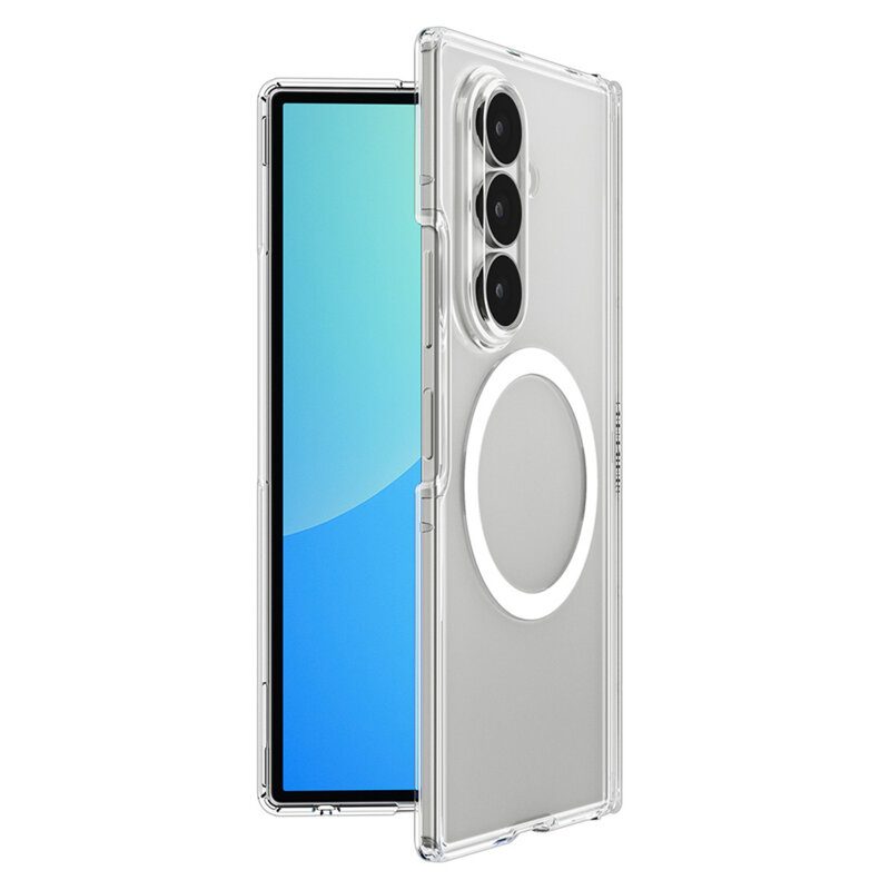 Husa Samsung Galaxy Z Fold8 Ultra Spigen Ultra Hybrid Pro MagSafe, transparenta