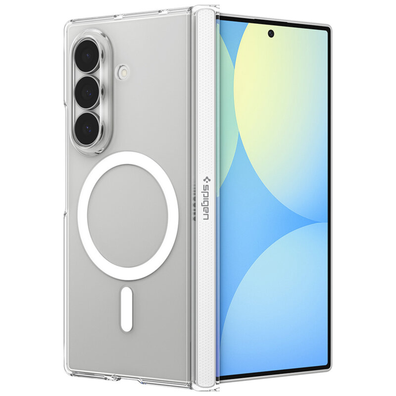 Husa Samsung Galaxy Z Fold8 Ultra Spigen Air Skin Zero MagSafe, negru/transparenta