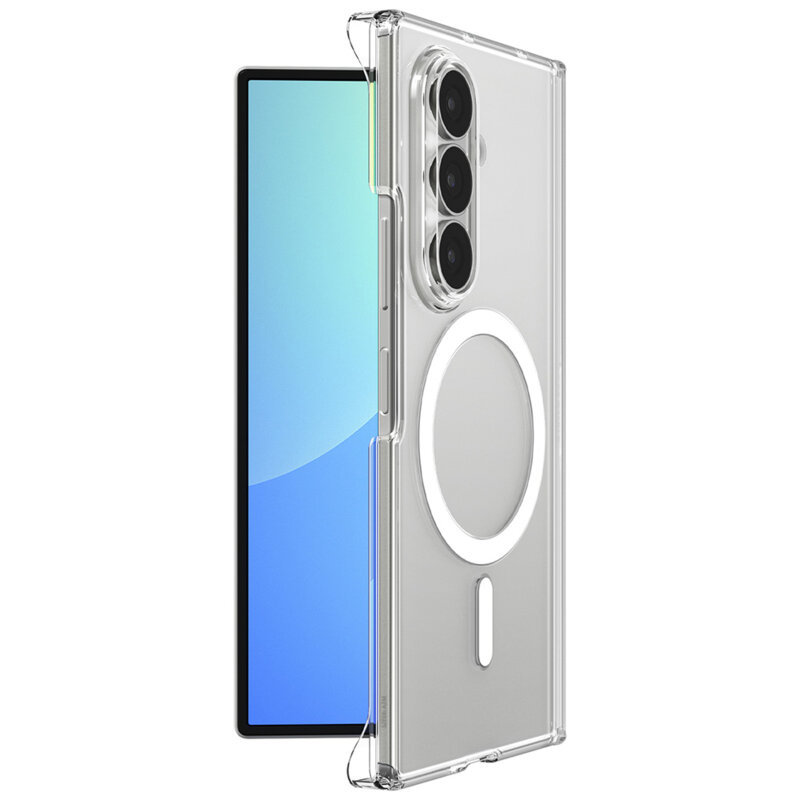 Husa Samsung Galaxy Z Fold8 Ultra Spigen Air Skin Zero MagSafe, negru/transparenta