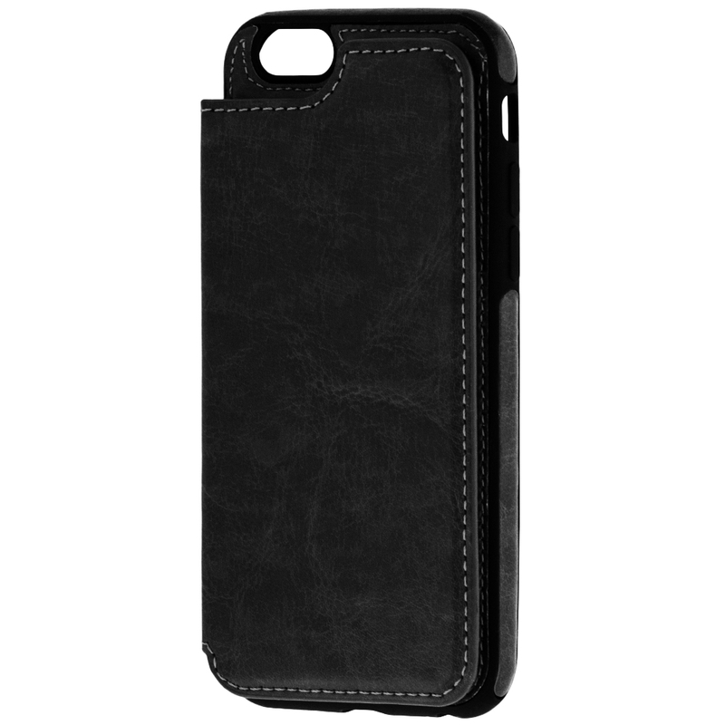 Bumper iPhone 6 / 6S Mobster Wallet - Negru