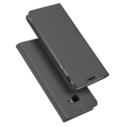 Husa Samsung Galaxy J4 Plus Dux Ducis Flip Stand Book - Gri