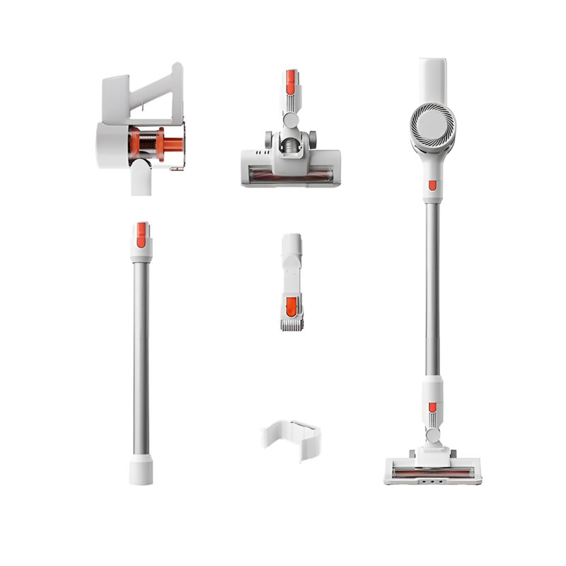 Aspirator vertical fara fir Deerma VCAD114, 22.000Pa, 180W, alb