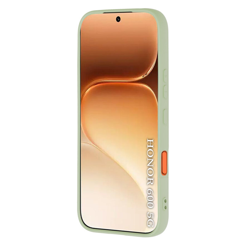 Husa silicon Honor 600 Techsuit SoftFlex, verde deschis