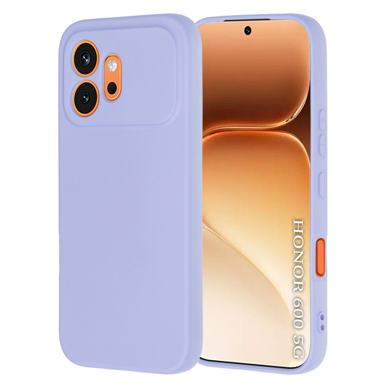 Husa silicon Honor 600 Techsuit SoftFlex, violet