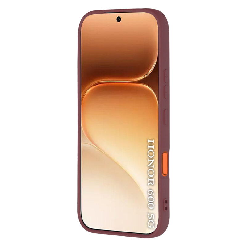Husa silicon Honor 600 Techsuit SoftFlex, bordo