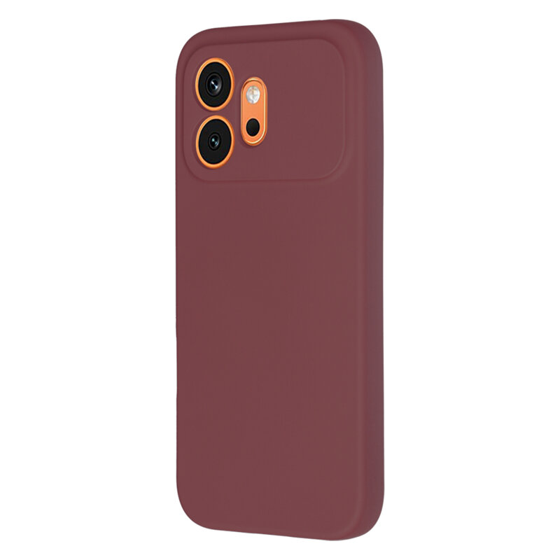 Husa silicon Honor 600 Techsuit SoftFlex, bordo