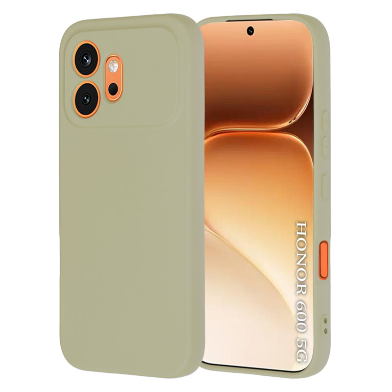 Husa silicon Honor 600 Techsuit SoftFlex, verde