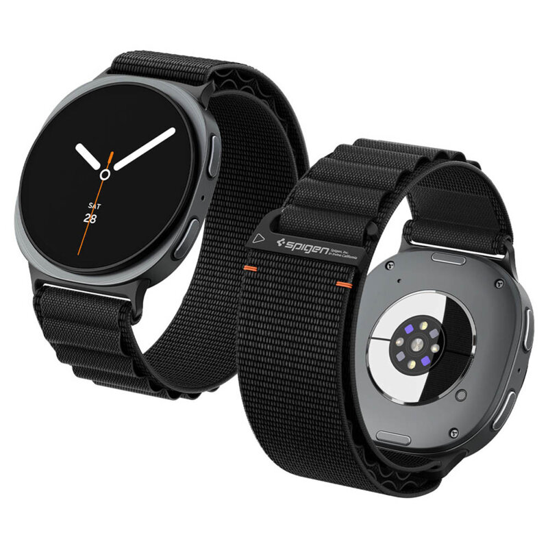 Curea Samsung Galaxy Watch8 Classic Spigen WBF1, negru