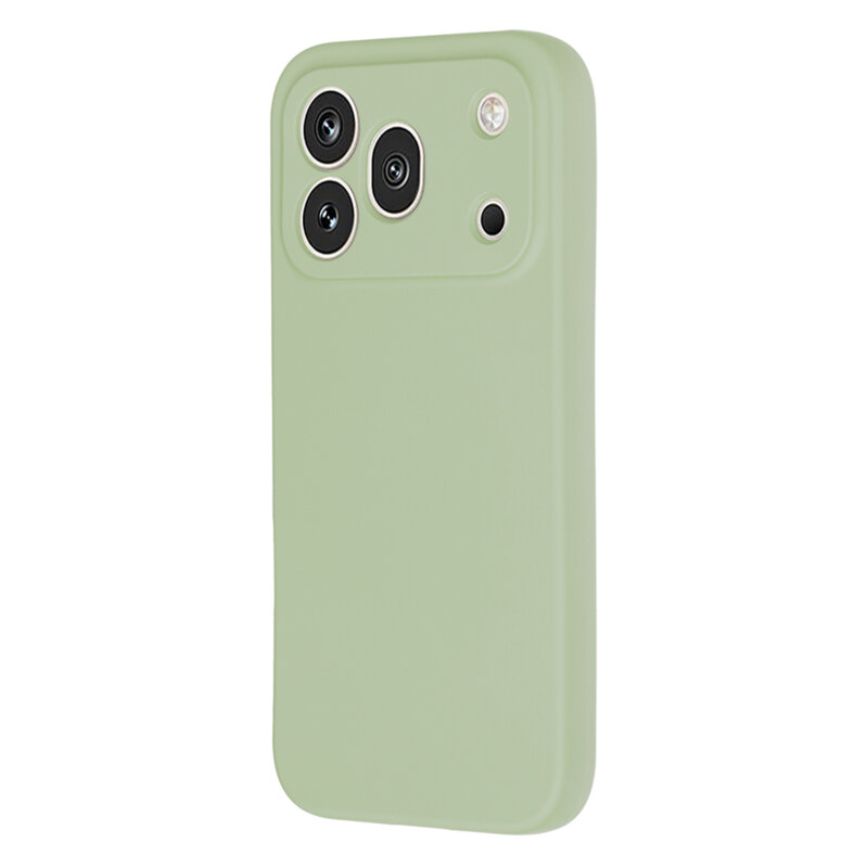 Husa silicon Honor 600 Pro Techsuit SoftFlex, verde deschis