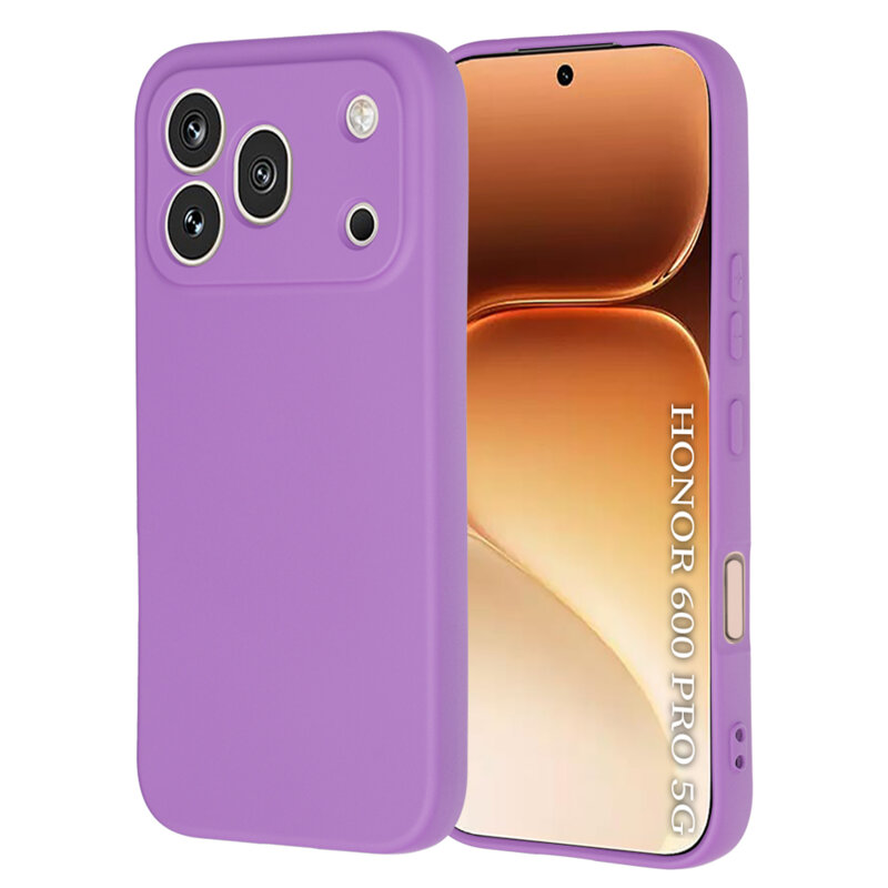 Husa silicon Honor 600 Pro Techsuit SoftFlex, mov