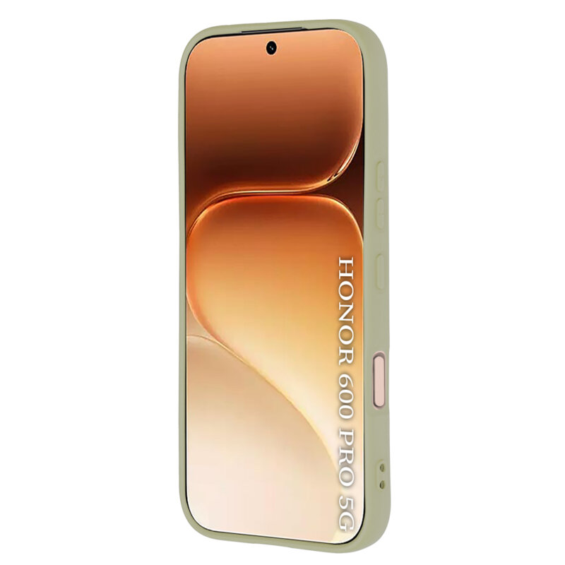 Husa silicon Honor 600 Pro Techsuit SoftFlex, verde