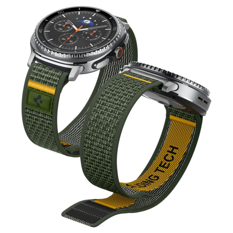 Curea Samsung Galaxy Watch9 44mm Spigen Athlex Air, verde
