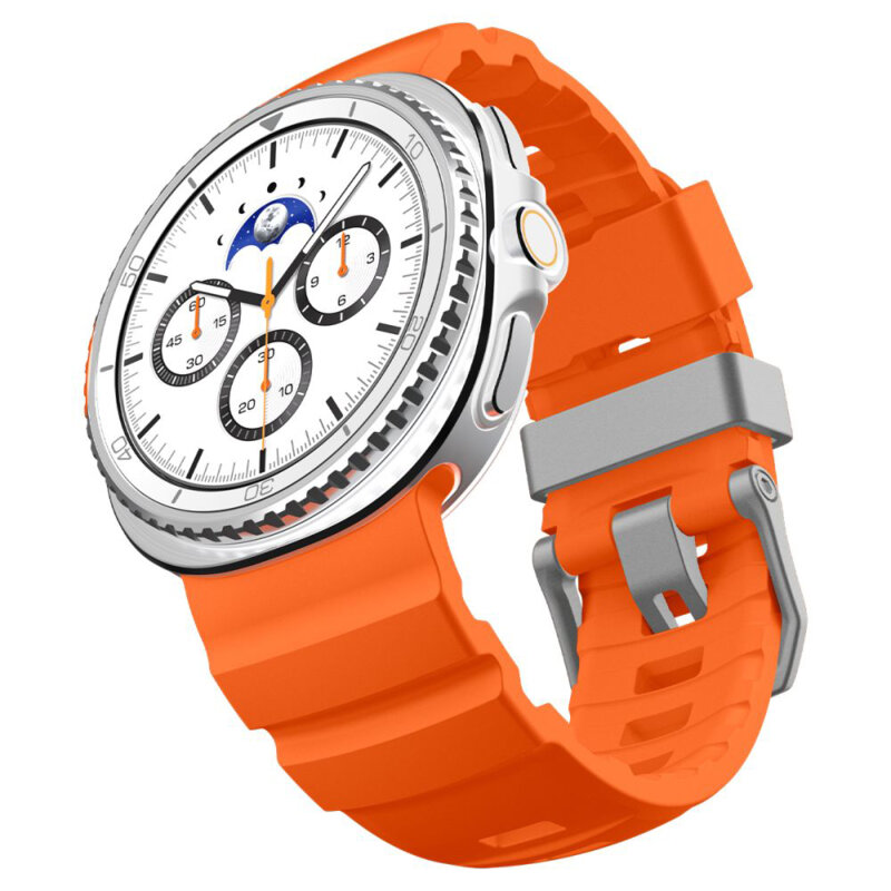 Curea Samsung Galaxy Watch9 44mm Spigen WBS2, portocaliu