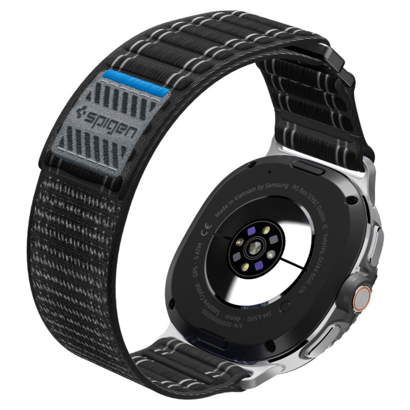 Curea Samsung Galaxy Watch9 44mm Spigen WBF0, negru
