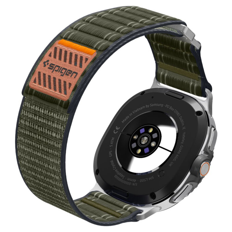 Curea Samsung Galaxy Watch9 44mm Spigen WBF0, verde