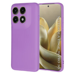 Husa silicon Motorola Edge 70 Pro Techsuit SoftFlex, mov