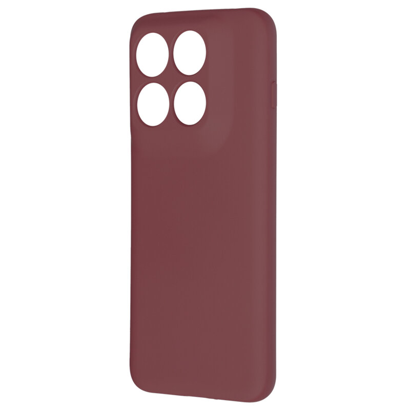 Husa silicon Motorola Edge 70 Pro Techsuit SoftFlex, bordo